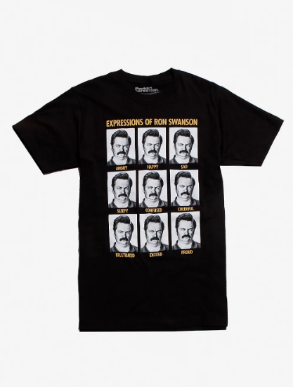 ron swanson t shirt